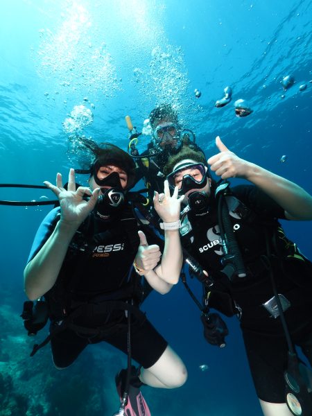 PADI Open Water diving course